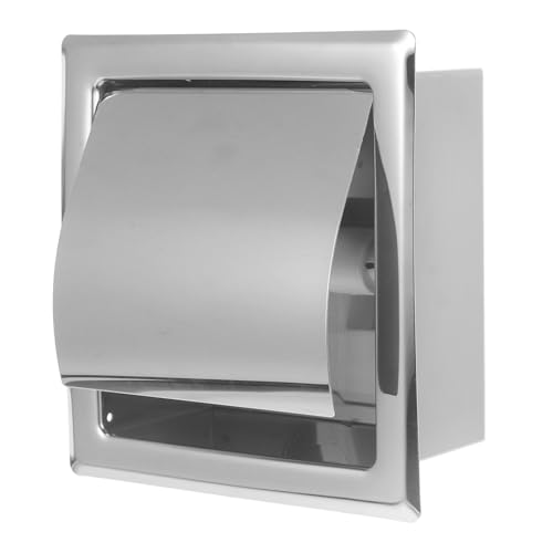 OSOLADY Wall Mounted Toilet Paper Holder Aus Robuster Klopapierhalter Für Badezimmer Und Küche Platzsparend Und Langlebig Modernes Design Für Stilvolle Räume