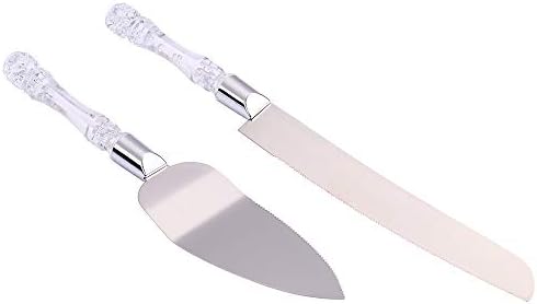 Aveks Wedding Cake Knife and Server Set