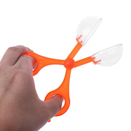 Cambano 2 Stück Kunststoff Bug Insektenfänger Schere Zange Pinzette Set Cover