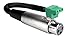 Hosa Phx-206Fbulk 6-Inch Adaptor PHX3F to XLR3F