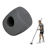 Tribus Grips X Landmine Attachment – Compact Rubber Fits Olympic Bars for Presses, Rows, Squats & Core Training – Portable for Home & Gym Workouts