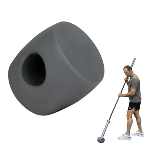 Tribus Grips X Landmine Attachment – Compact Rubber Fits Olympic Bars for Presses, Rows, Squats & Core Training – Portable for Home & Gym Workouts