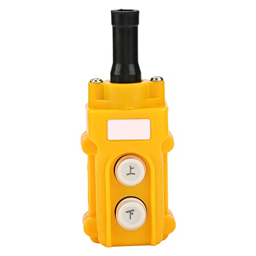 Crane Chain Hoist Push Button Switch Control with Pendant System, Rainproof for Lifting and Crane