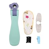 Hohopeti Verstellbarer Faltbarer Rollersitz für Kleinkinder mit Ergonomischem Polster Kunststoff Sattelbefestigung Kompatibel für Kinderroller und Elektroroller