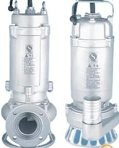 Compatible for 25WQD3-7-0.25S 25WQD3-9-0.37S 40WQD7-7-0.55S 40WQD10-9-0.75S 50WQD12-8- Stainless Steel Submersible Sewage Pump (40WQD7-7-0.55S)