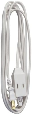 Master Electrician 09412ME 9-Feet Cube Tap Extension Cord, White