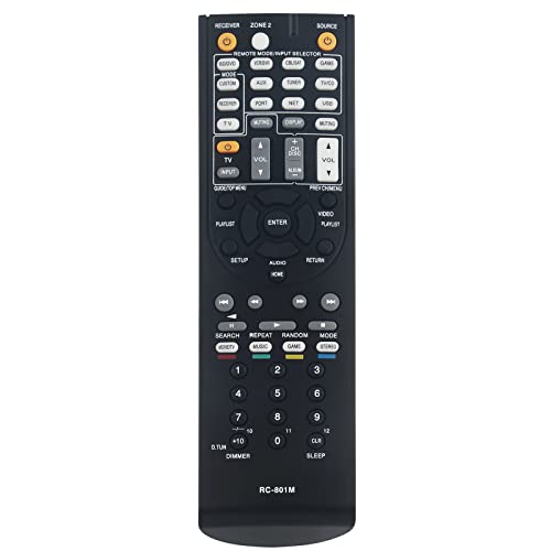 Télécommande RC-801M récepteur AV Onkyo HT-S8400 HTS9400THX TX-NR509 noir