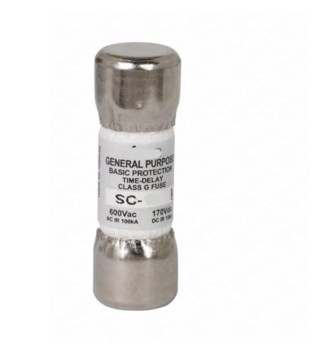 Fusible SC-6 6A cartouche de protection 600Vac action rapide pour tableau électrique
