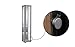 K-Möbel Vitrina de Cristal en Plata (176x37x33 cm) con 4 estantes de...