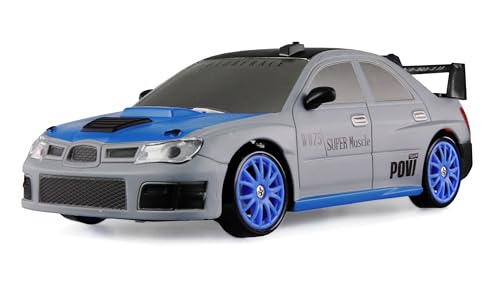 Amewi Drift Sport Car 4WD 1:24 RC ferngesteuert RTR grau – Ansicht 2