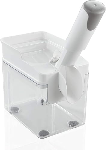 Leifheit Dénoyauteur à cerises Cherrymat 3.0, appareil de cuisine pour la séparation propre de la chair et du noyau, matériel de pâtisserie facile à nettoyer, récipient de collecte, peu encombrant