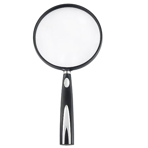 ROMISBABA Handheld Magnifying Tool for Elderly Lens Reading Magnifier for Books Newspapers and Menus Lightweight and Portable Magnifier for Low Vision