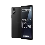 Sony Xperia 10 VI - 6.1 Inch 21:9 Wide OLED - Three optical focal lengths - Lightweight - Android 14 - SIM free - 128GB storage - IP65/68 rating - Dual SIM hybrid 1-36 months warranty - Black