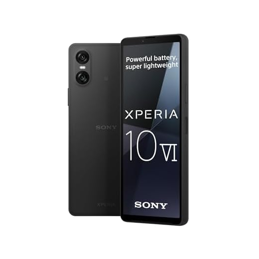 Sony Xperia 10 VI - 6.1 Inch 21:9 Wide OLED - Three optical focal lengths - Lightweight - Android 14 - SIM free - 128GB storage - IP65/68 rating - Dual SIM hybrid 1-36 months warranty - Black