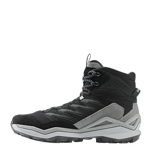 Preisvergleich Produktbild LOWA Stiefel mittel MADDOX PRO GTX MID schwarz / grau, 43.5