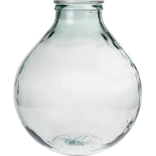 Glasballon Weinballon Glasflasche Gallone Gärbehälter Glas für Wein Likör Fermentation – Dekoflasche Vase Glasbehälter (25L)