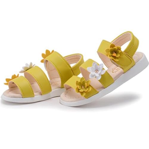 Toddler Little Girl's Open Toe Strap Sandals Flowers Girls Summer Shoes Roma Sandals3