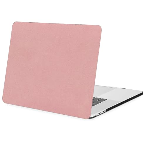 Image of MOCA Pro 16 Inch Laptop Case 2019 2020 A2141 Slim Protective Plastic Hard Shell Cover with Touch Bar and Touch ID Support (Pink, Pro 16 inch 2019-2020)
