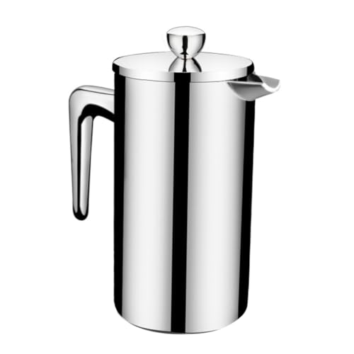 SECFOU 304 Wärme Beständig Kaffee Filtration Tee Sieb Manuelle Topf Für