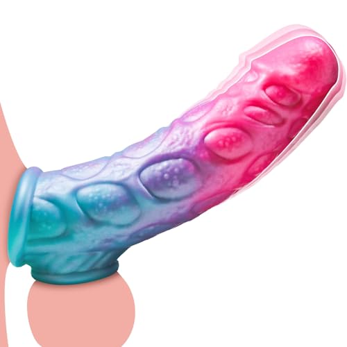 Extensores Peneanos, 7.5 inch, 10 Vibration Modes & 35% Girth Enhancer Penile Extension Devices YJ08