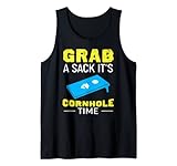 Photo Gallery divertente regalo per la squadra di cornhole – grab a sack it s cornhole time canotta Photo Gallery divertente regalo per la squadra di cornhole – grab a sack it s cornhole time canotta