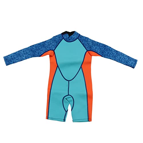 EVGATSAUTO Kids Wetsuit Skin Resistant Wear Resistant Diving Suit for Boys Warm Stretchy Soft Touch Surfing Size 12