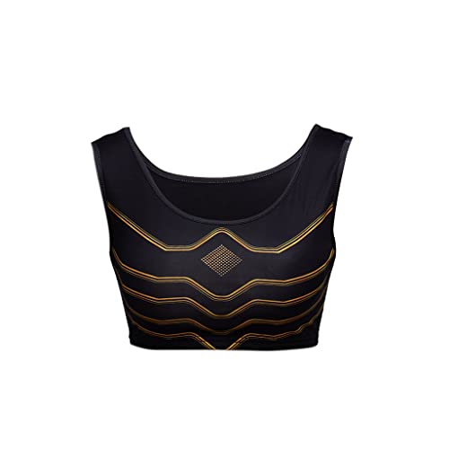 SFWXCOS Takami Keigo Cosplay Costume Crop Top Vest Tank Top BNHA Hawks Stretch Sports Bra for Women