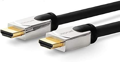 4K HDMI 2.0 Metal Head Cable - High-Speed Cable with Ethernet - Ultra High Resolution up to 4K/60Hz 4:4:4 - Transfer Rate up to 18Gbs - 99.9% Pure Copper Cable - Very Flexible - 10 m