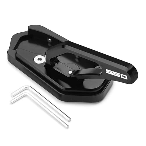 Béquille de moto Kymco AK550 pied latérale rallonge plaque support 2017-2025