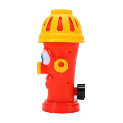 Bewinner Jouet d'arrosage de Bouche d'incendie pour Enfants, Jeu 'Eau en Plein Air, Conception de Dessin animé avec Colonne 'Eau Verticale Stable, Installation Facile, Aucune Pile Nécessaire,