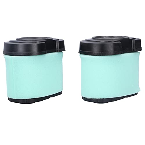 2 個の芝刈り機エアチューンアップアセンブリセット、芝刈り機エア交換、プラスチックフレーム付き油性不織布工業用制御部品、芝刈り機用