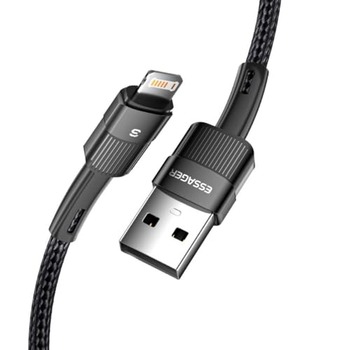 Cabo de Carregamento e Dados Lightning de 3 Metros para iPhone 8, X, 11, 12, 13 e 14 Essager