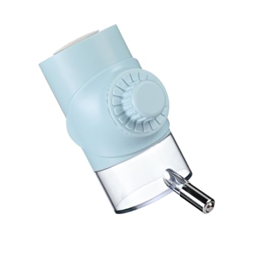 BUGUUYO Hangable Pet Water Bottle Auto Water Feeder Wide Mouth Easy to Fill Clean for Small Pets Random