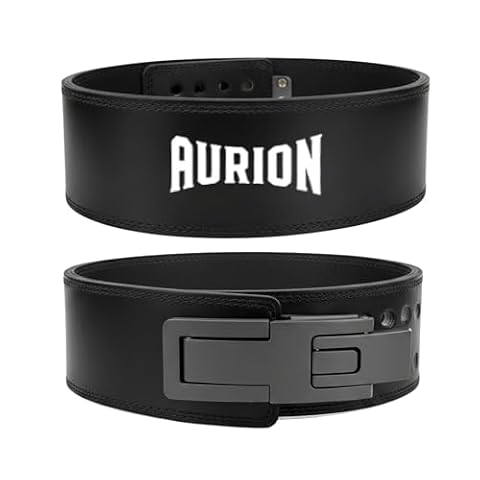 Aurion Adjustable Lever Belt for Weight Lifting XL