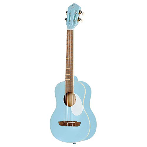 Ortega Guitars Ukulélé Ténor bleu – Série Gaucho – housse incluse – corps Agathis (RUGA-SKY) - Les Beatles, Paul McCartney, John Lennon, RIngo Starr, George Harrison Ortega Guitars Ukulélé Ténor bleu - Série Gaucho - housse incluse - corps Agathis (RUGA-SKY) – Image 4