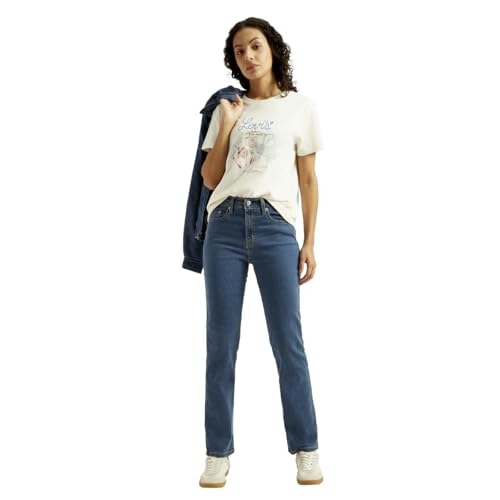 Image of Levi's Women's 724 Straight Fit High Rise Jeans