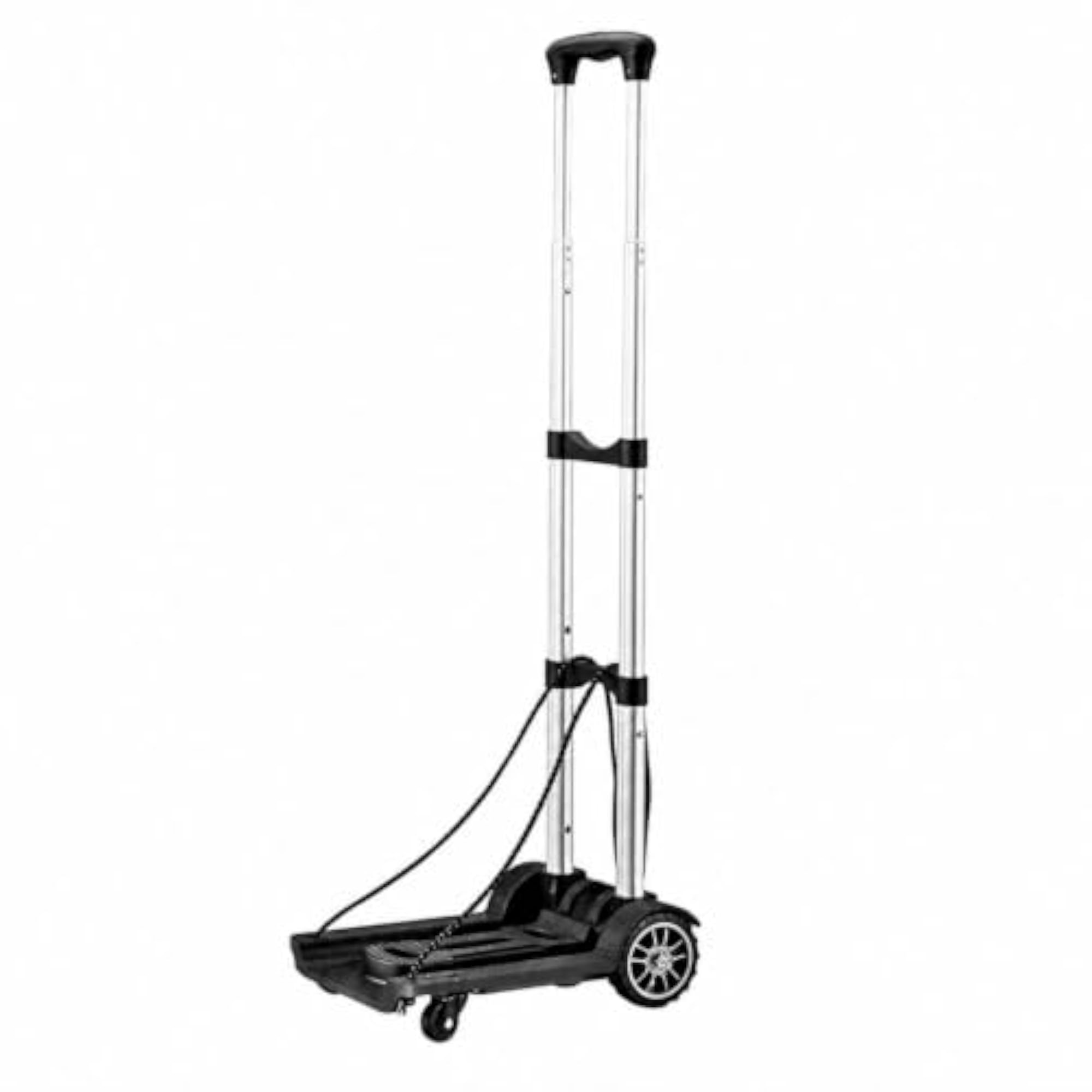 Portable Folding Hand Trolley with Telescoping Handle