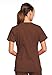 Cherokee Women's Workwear Scrubs Core Stretch V-Neck Top, Chocolate, X-Large