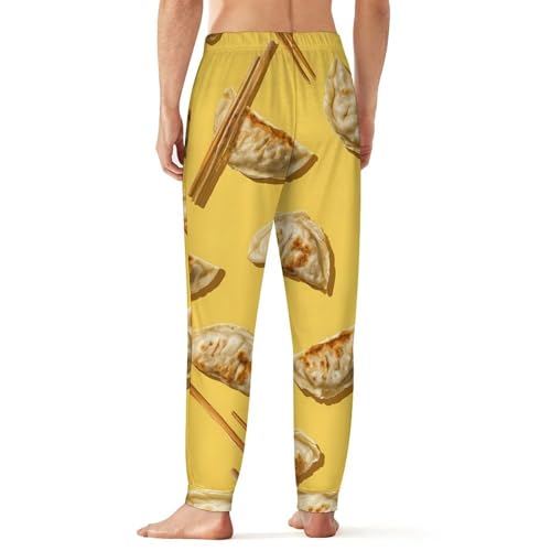 Gyoza Dumplings Men's Pajama Pants Lounge Pant Sleepwear PJ Bottoms2