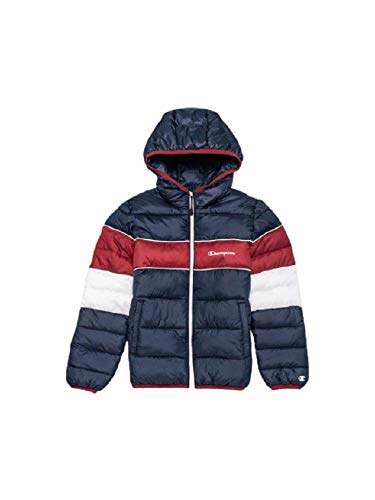 Champion Edredón sintético para niño 305456 (azul/blanco/burdeos, L), Azul Blanco Borgoña