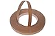 WoodPress 22 mm Kirschholz Vorgeklebtes Furnier-Randband - 50m Rolle für die Industrie Gehobene Qualität - Eisen-On Holz für Einfache DIY-Anwendung