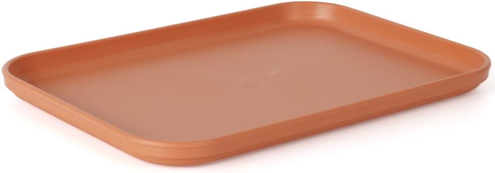Reptile Large Water Dish, Tortoises Food Bowl - S 9.5 * 6.7 * 0.6