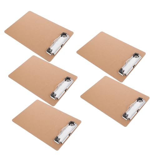Support d'écriture rigide mini 6 x 9 pouces pour écrire debout lot de 5