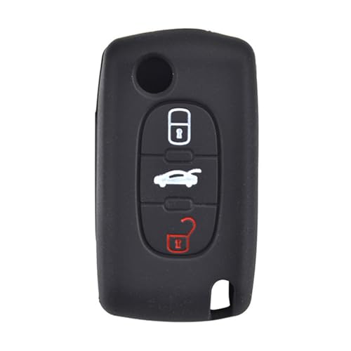 Étui pour Peugeot 407 607 boutons cassés coque protection clé voiture