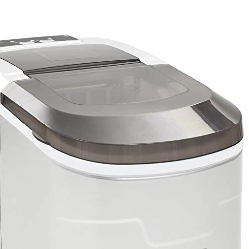 vidaXL Eiswürfelbereiter 2,4 L 15kg/24h Eiswürfelmaschine Eiswürfel Ice Maker – Bild 8