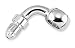 Goodridge Banjo Fitting 3/8 10MM W/90 DEG Bend Chrome