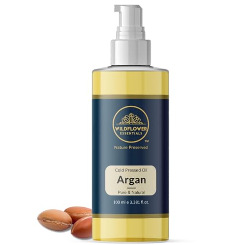 Image of Argan Oil Cold Pressed for Face, Hair, Skin, Nails Moisturising & Hyrdrating For All Skin & Hair Types 100% Pure & Natural 100 ml