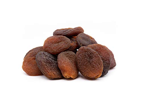 LILA BAZAAR - Sun Dried Turkish Apricots 2LB , Natural Taste and Fresh , Nutritious and Healthy Snack , In Resealable Bag, No Sulfur Added, No Sugar Added and No Artificial Flavors!!!