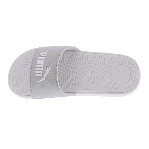 PUMA PUMA Cool Cat 20 V Space Metallic Womens Sandal 7 BM US SilverWhiteSilver