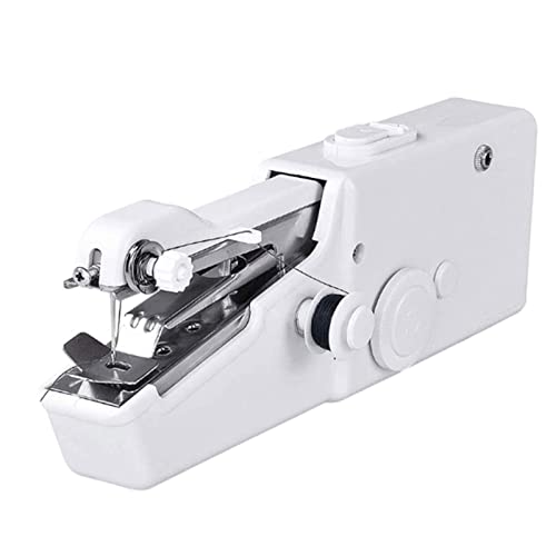 DAGIJIRD Handheld Sewing Machine Quick Handy Stitch Sew Needlework Cordless Clothes Fabrics Household Electric Sewing Machine